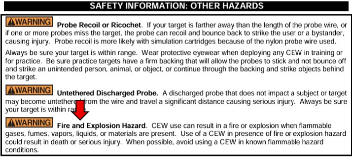 Tasersafety