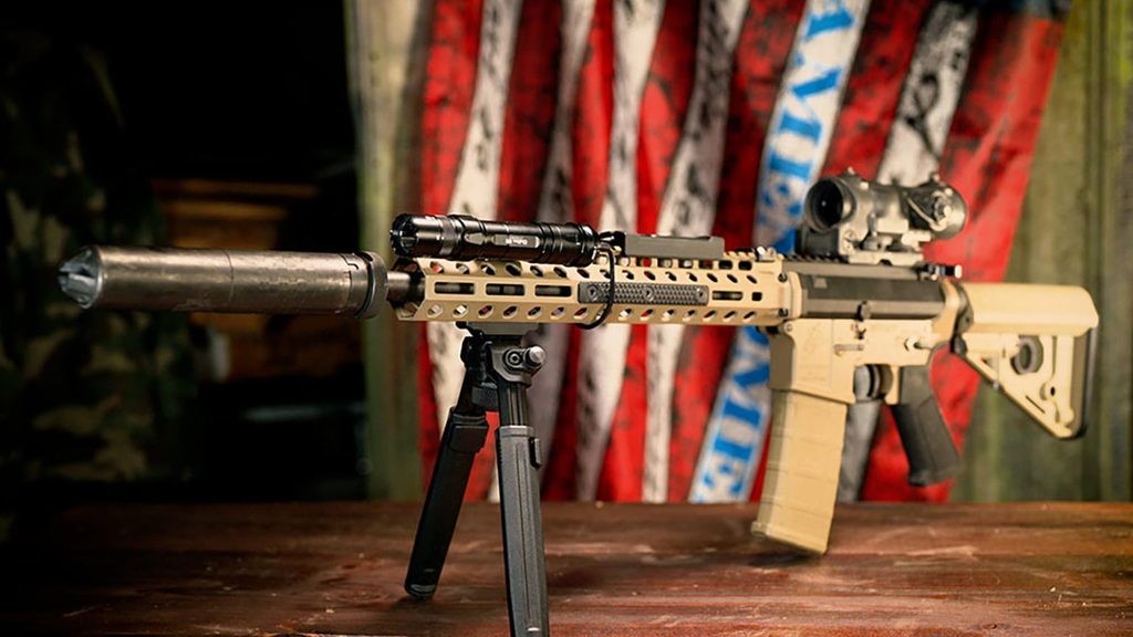AR 15 SilencerCo Suppressor Olight Odin LARUE 1536x864